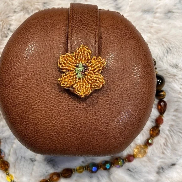 Mary Francis Bee Happy Beaded Crystal Jeweled Bumblebee Bag - Picture 3 of 16